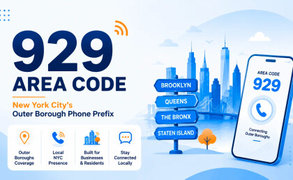 929 Area Code: New York City Location