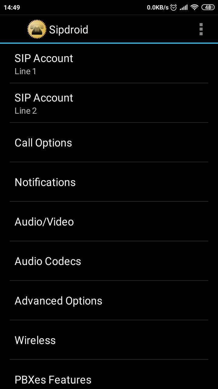 sipdroid for android