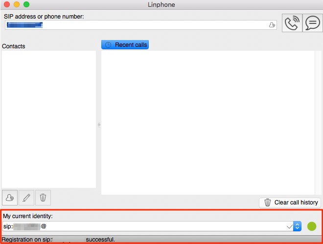 Linphone for Mac